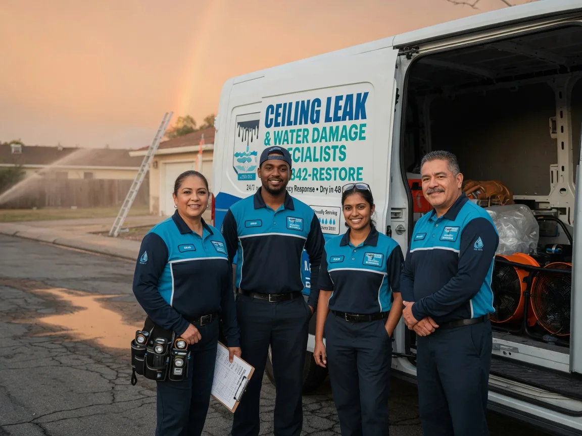Ceiling Leak Cleanup company in Montesano, WA
